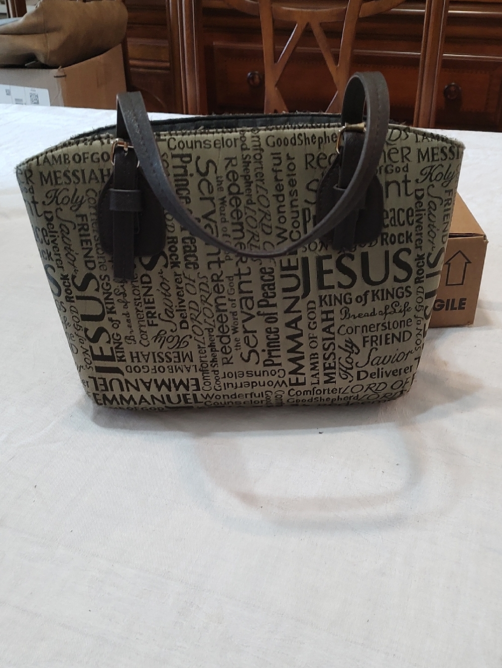 Ladies Bible Purse By White Dove